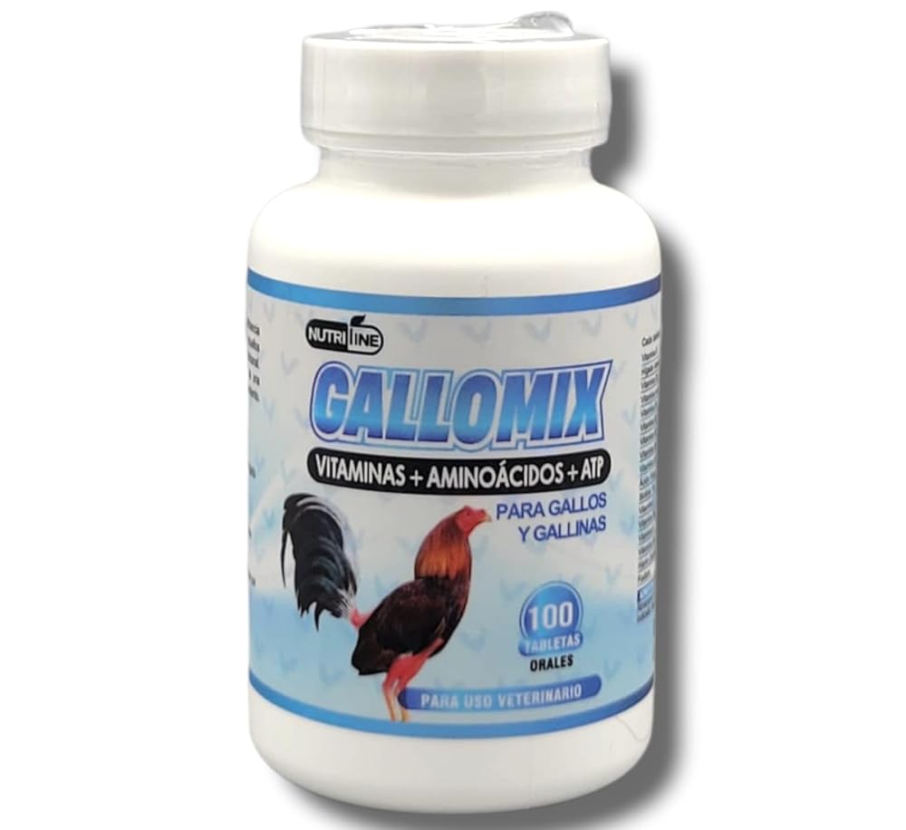 NUTRI-LINE Gallomix Poultry Multivitamin Tablets - 100 Tablets
