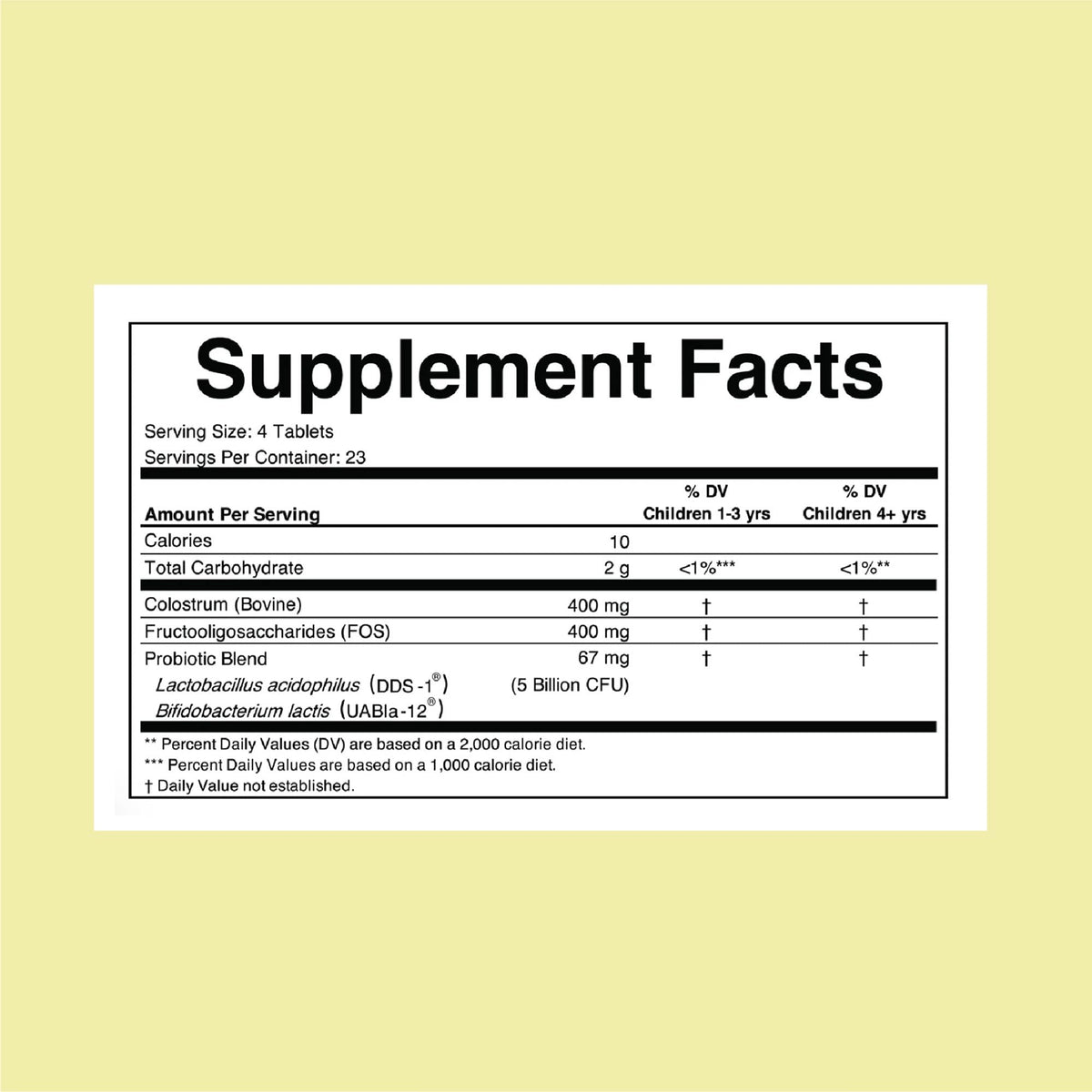 ChildLife Essentials ChildBiotics with Colostrum Probiotics - 92 Tablets - image 2
