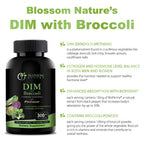 Blossom Nature DIM Supplement 300mg Hormone Balance - 120 Capsules - image 6