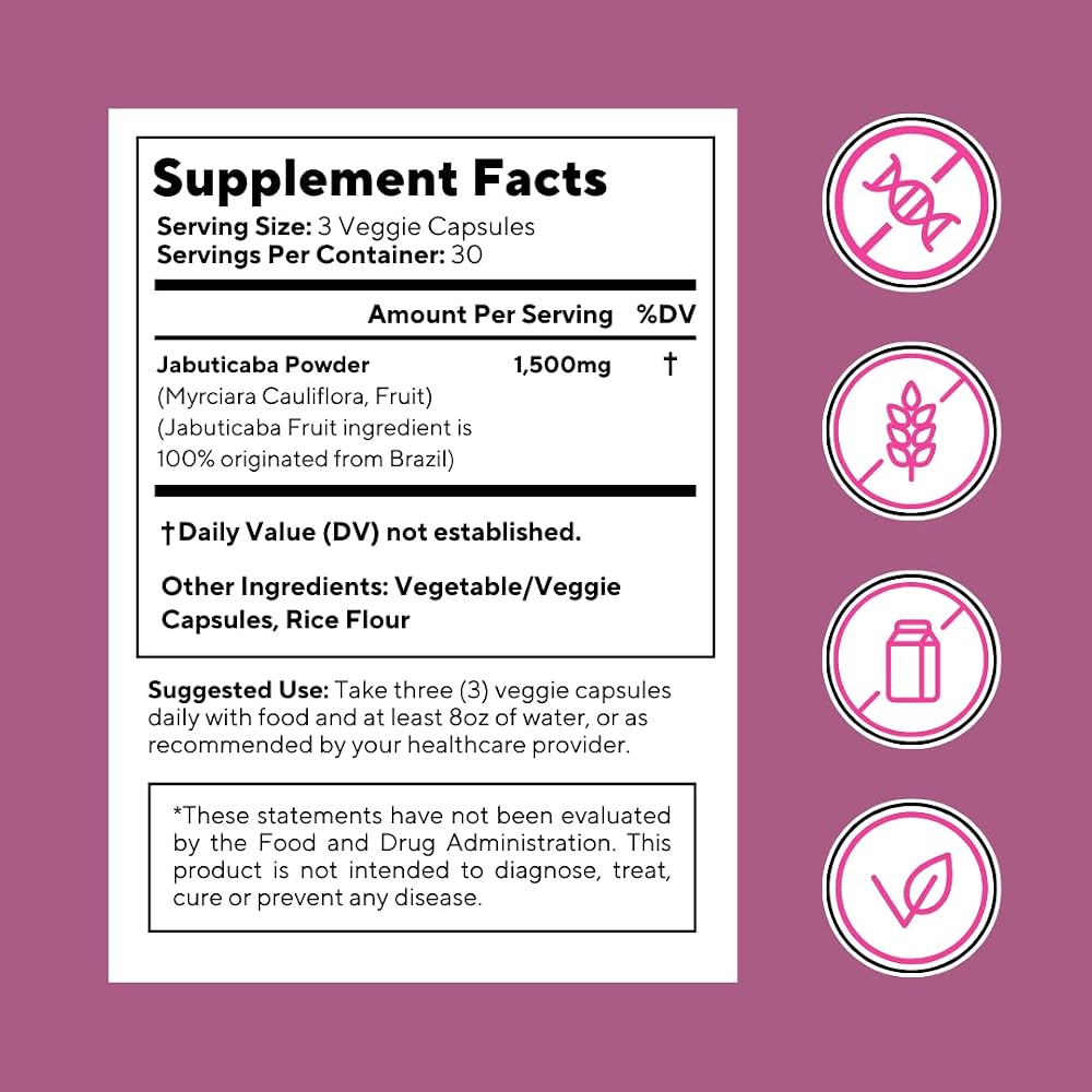 Vitapia Jabuticaba Fruit Powder Capsules for Antioxidant Support - image 7
