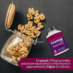 Potassium Citrate 99mg Supports Bone & Joint Health - 120 Vegetarian Capsules - image 3