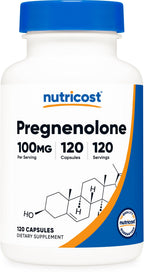 Nutricost Pregnenolone 100mg - 120 Capsules