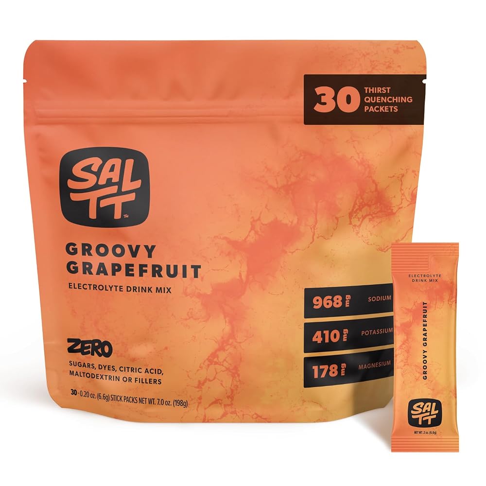 SALTT Electrolyte Packets - Zero Sugar, Easy Dissolve, Key Minerals