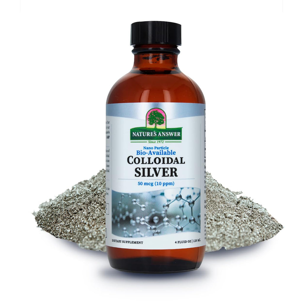 Nature's Answer Colloidal Silver Liquid 10 PPM - 4 fl. oz