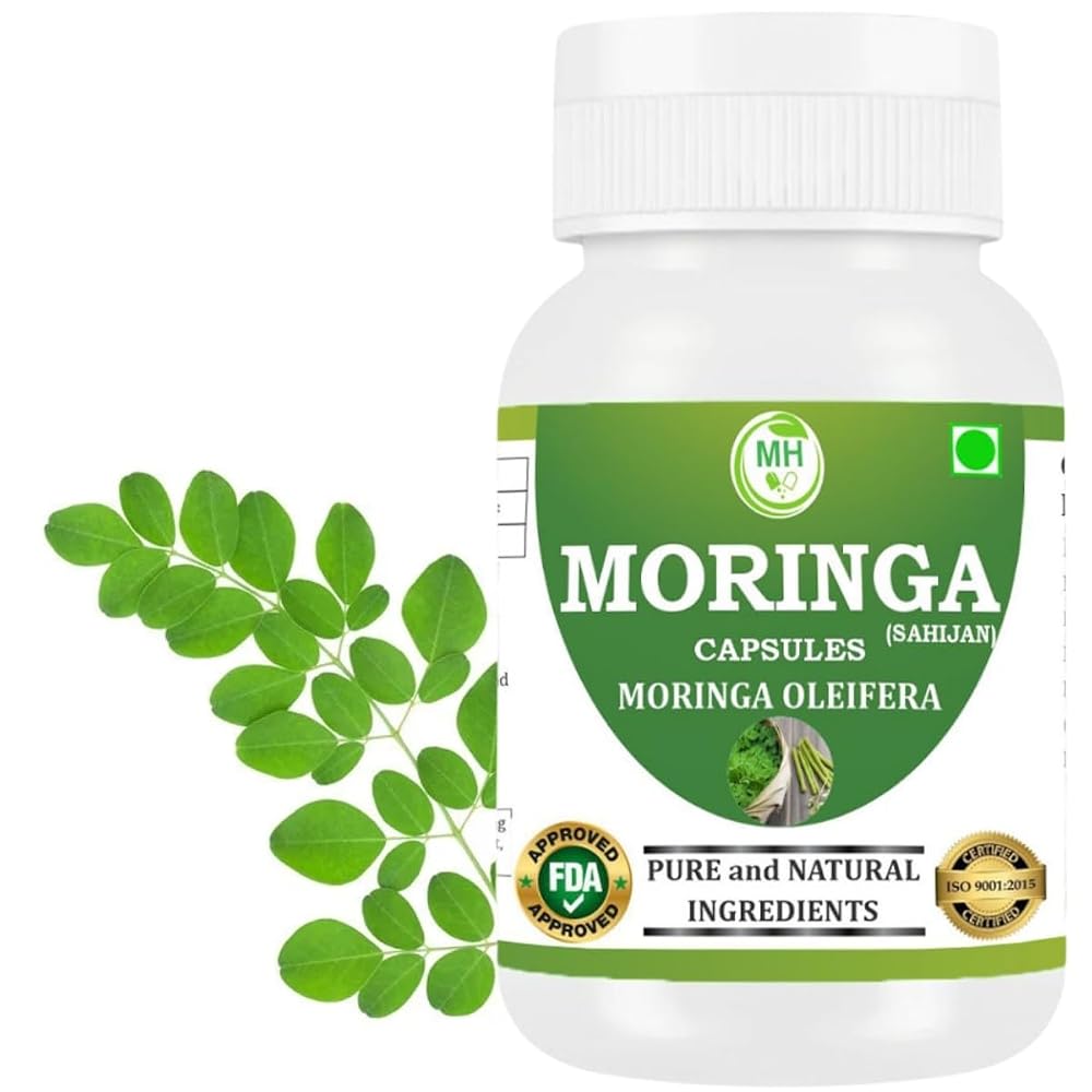 Morsan Healthcare Organic Moringa Capsules - 60 Vegan Capsules