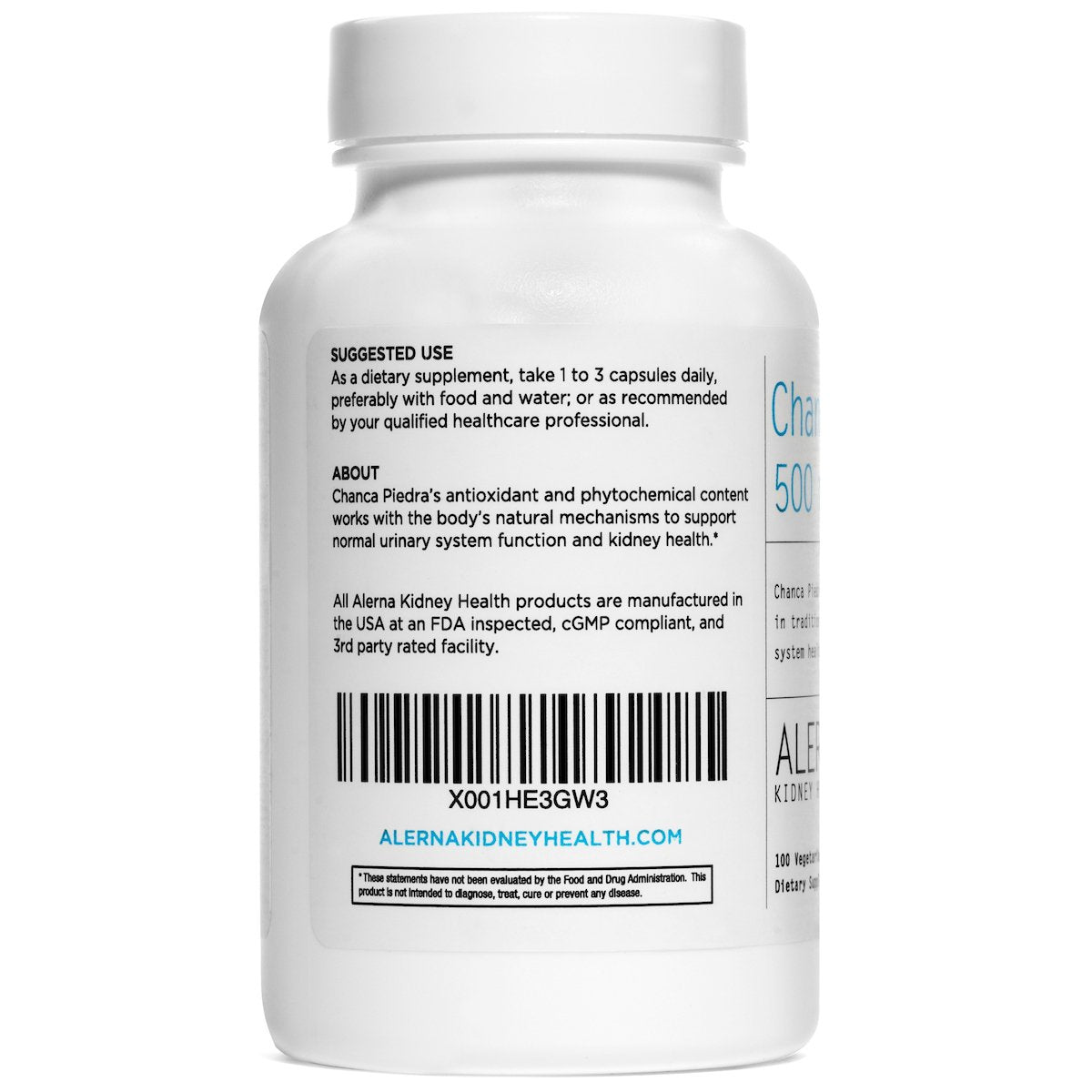 Alerna Kidney Health Chanca Piedra 500 mg - Kidney Stone Crusher