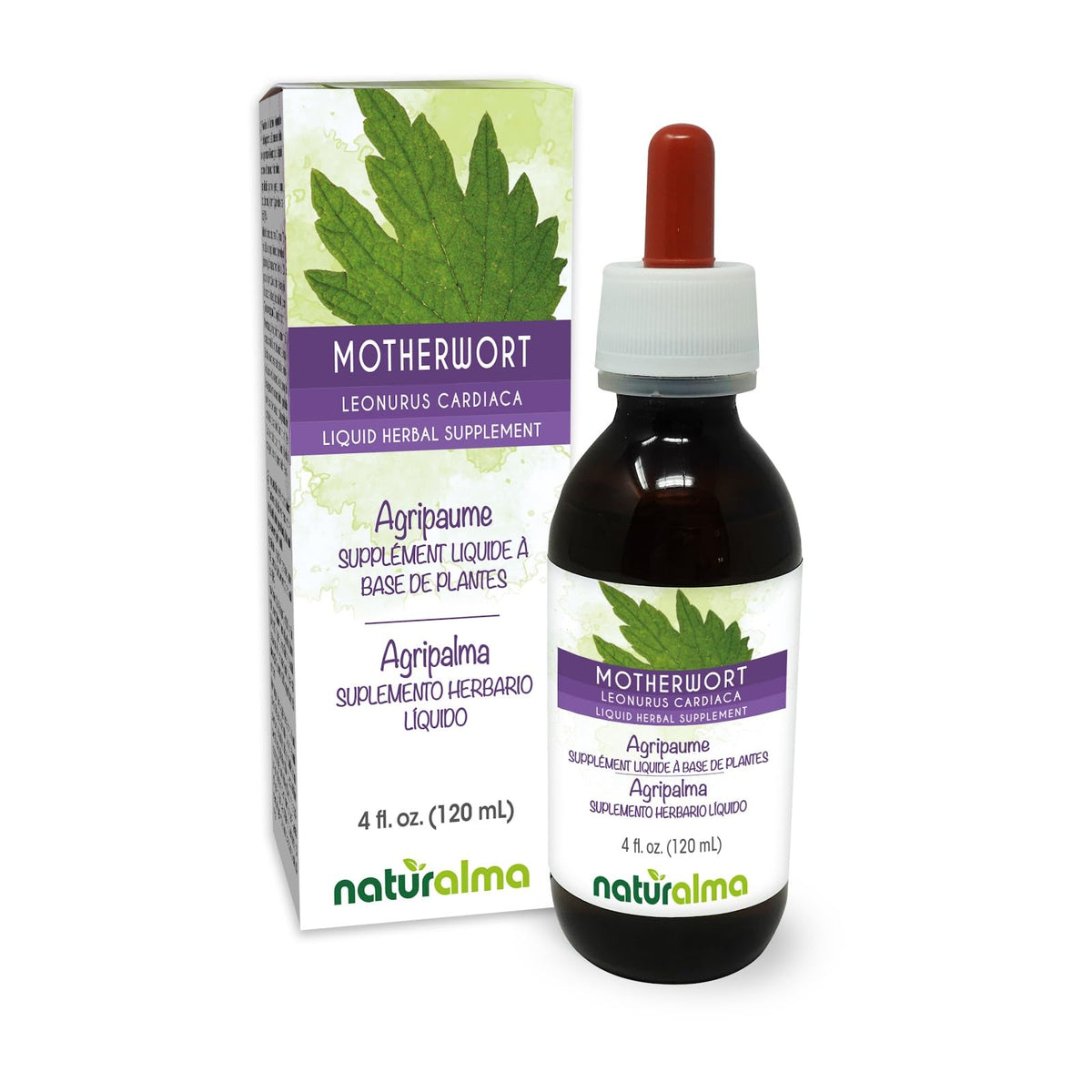 Naturalma Motherwort Herb Liquid Extract - 4 fl oz