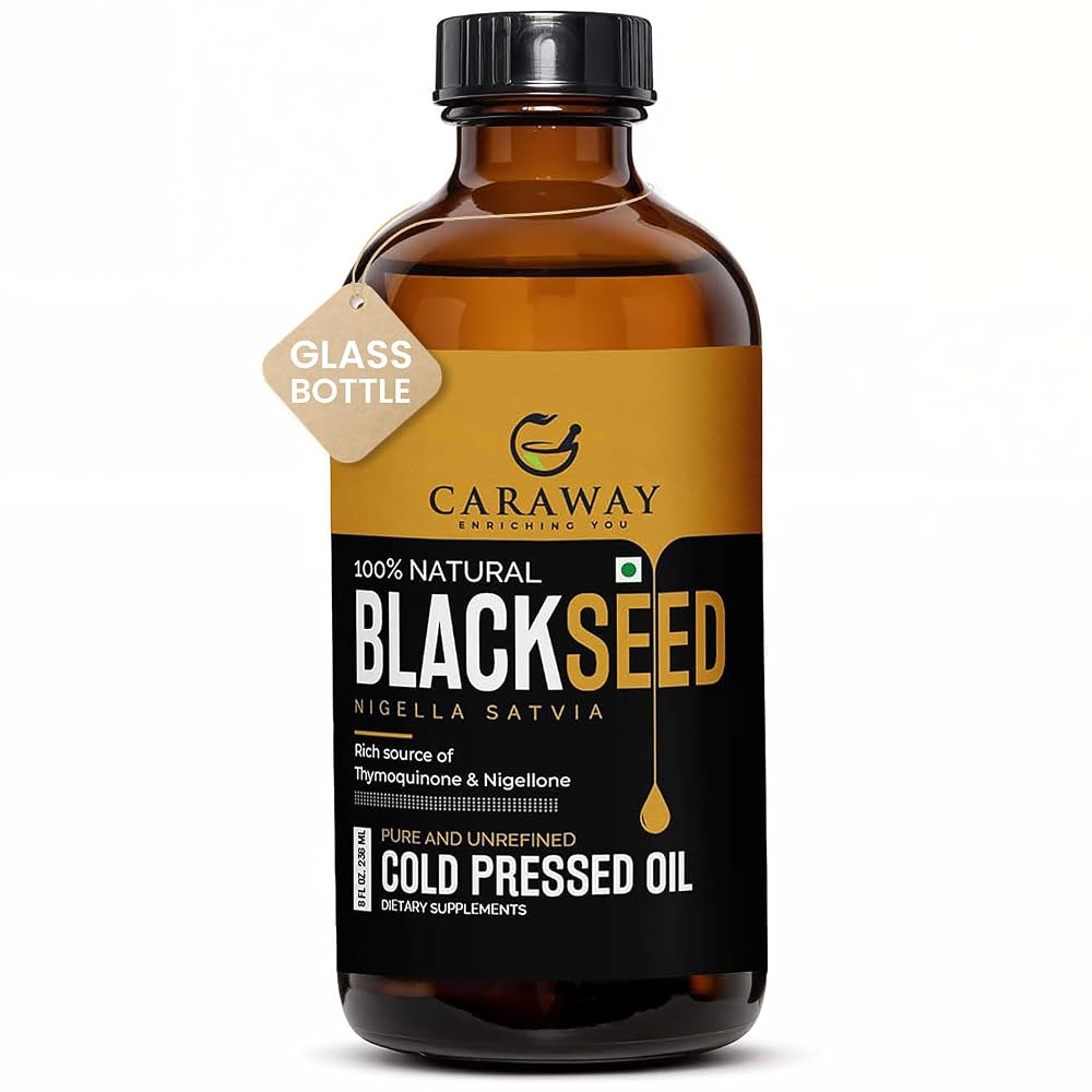CARAWAY Organic Black Seed Oil - Cold Pressed Nigella Sativa Oil - image 2