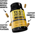 Pharmafreak Test Freak Testosterone Booster for Men - 120 Capsules - image 6