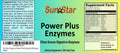 Sun Star Organics Power Plus Enzymes Digestive Supplement - 200 Capsules