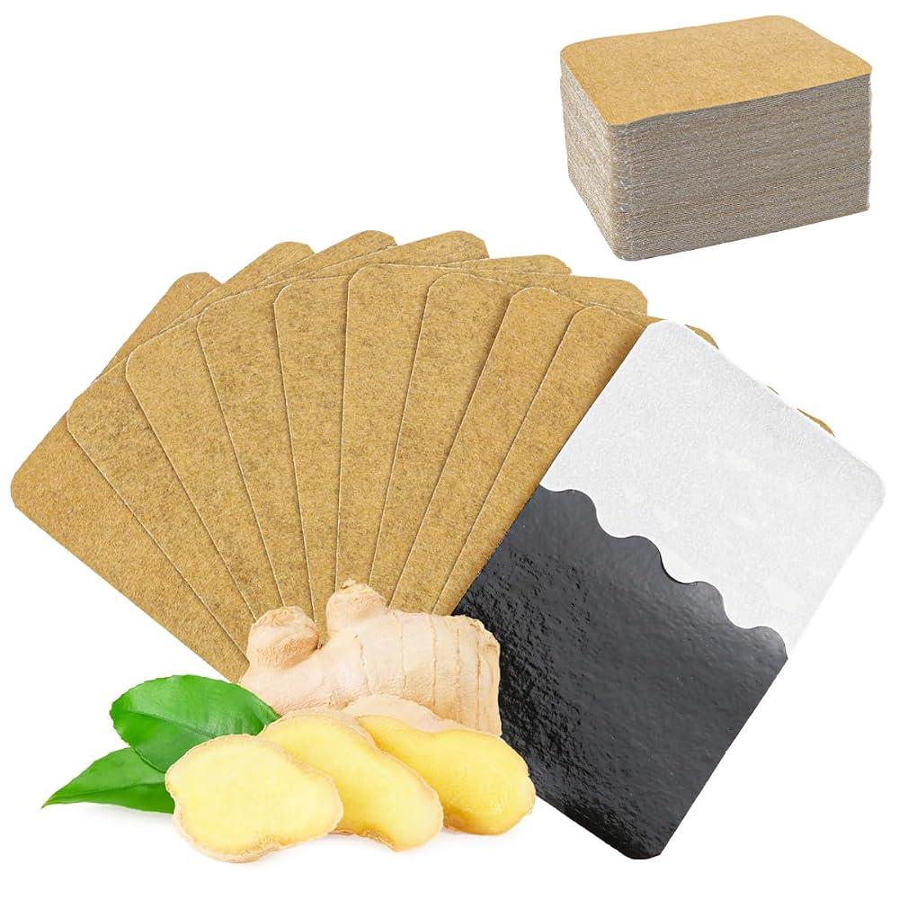 YOLUFER Ginger Patches Herbal Pads - 100 Pack