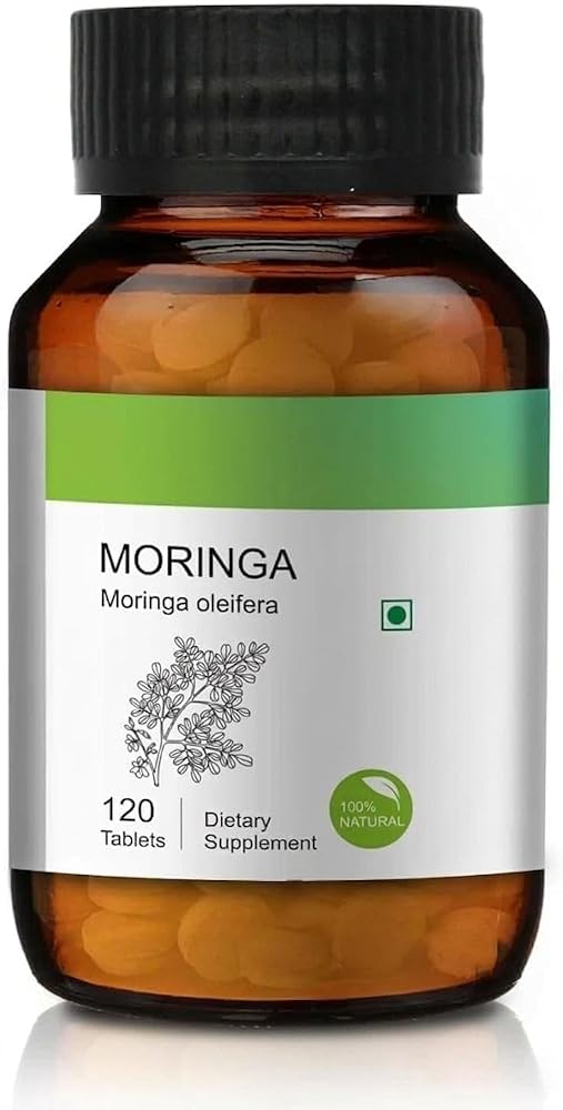 Generic Moringa Tablets 500mg - 120 Tablets