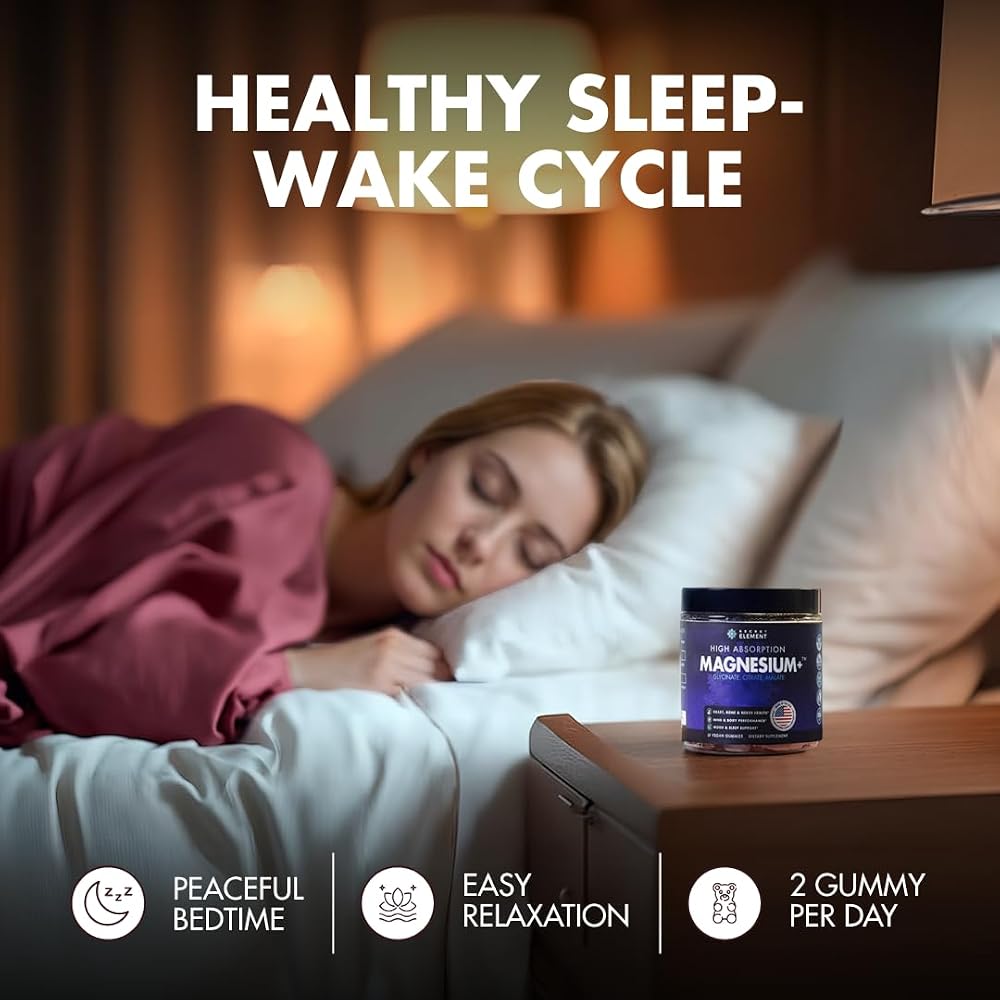 Secret Element Magnesium Glycinate Gummies and Сapsules for Women