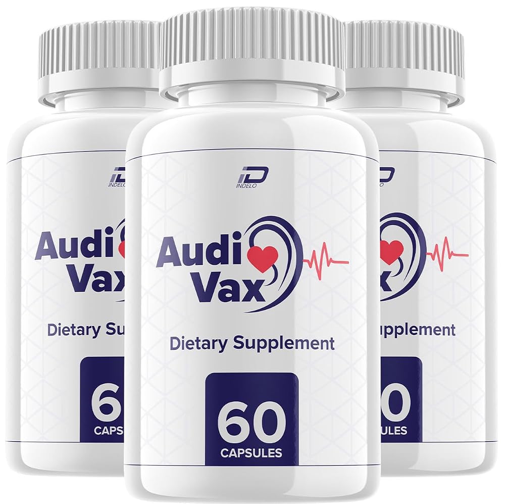 Indelo AudiVax Max Ear Support Capsules - 180 Count