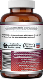 Amazing Formulas Quercetin 500mg Veggie Capsules Supplement