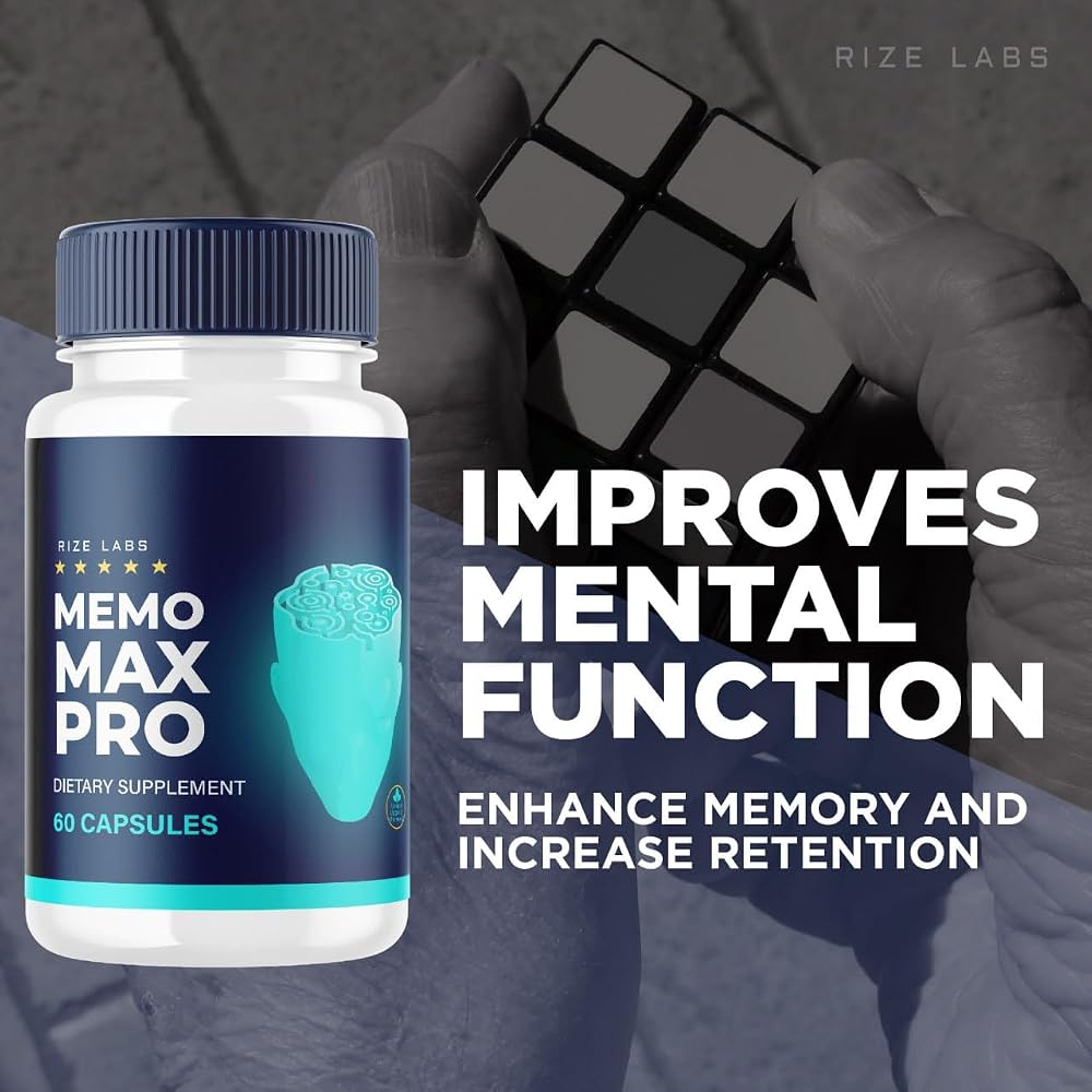rize labs Memo Max Pro Brain Function Supplement - 60 Capsules - image 3