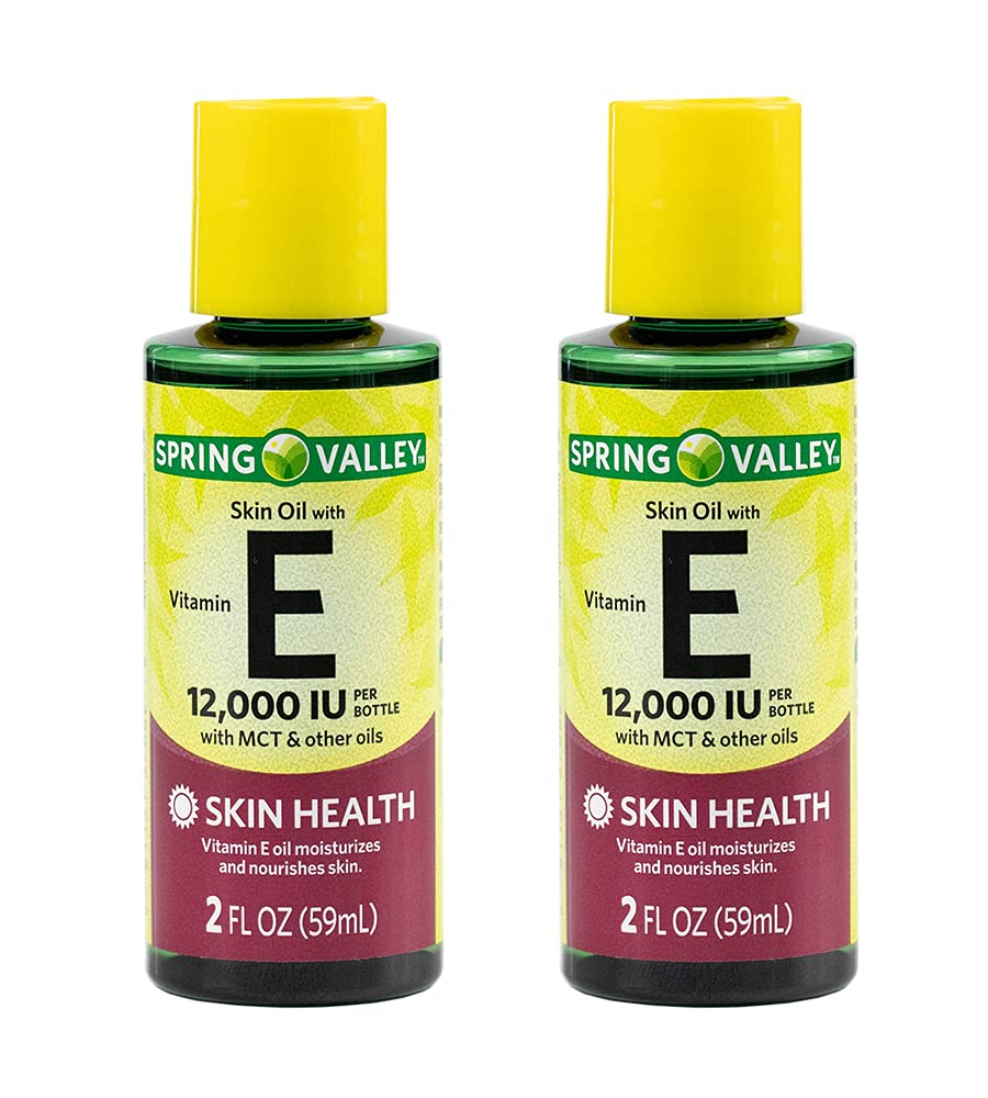 Spring Valley Vitamin E Oil 12000 IU - 2 fl oz (Pack of 2)