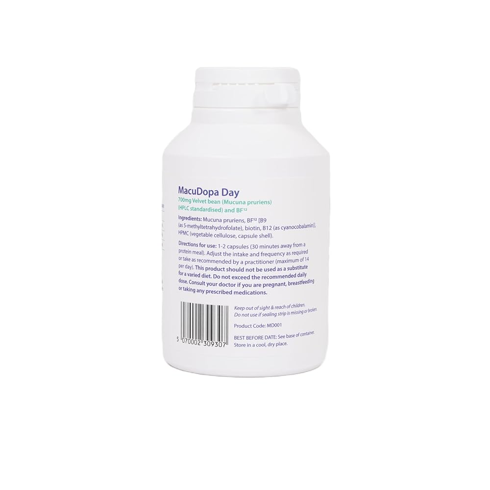 MacuDopa Day Capsules 700mg Proprietary Blend - 120 Vegetarian Capsules - image 2