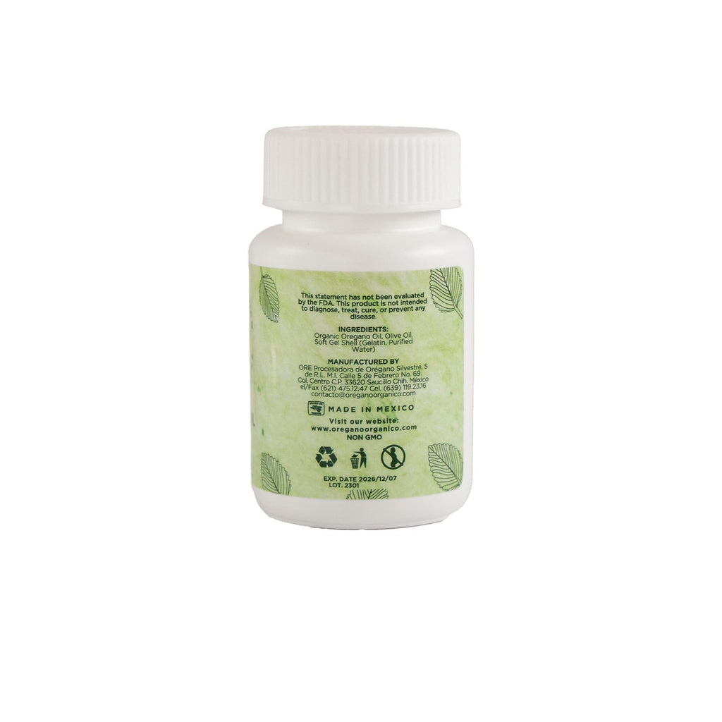 ORE Mexican Oregano Oil Softgels - 65 Softgels - image 6