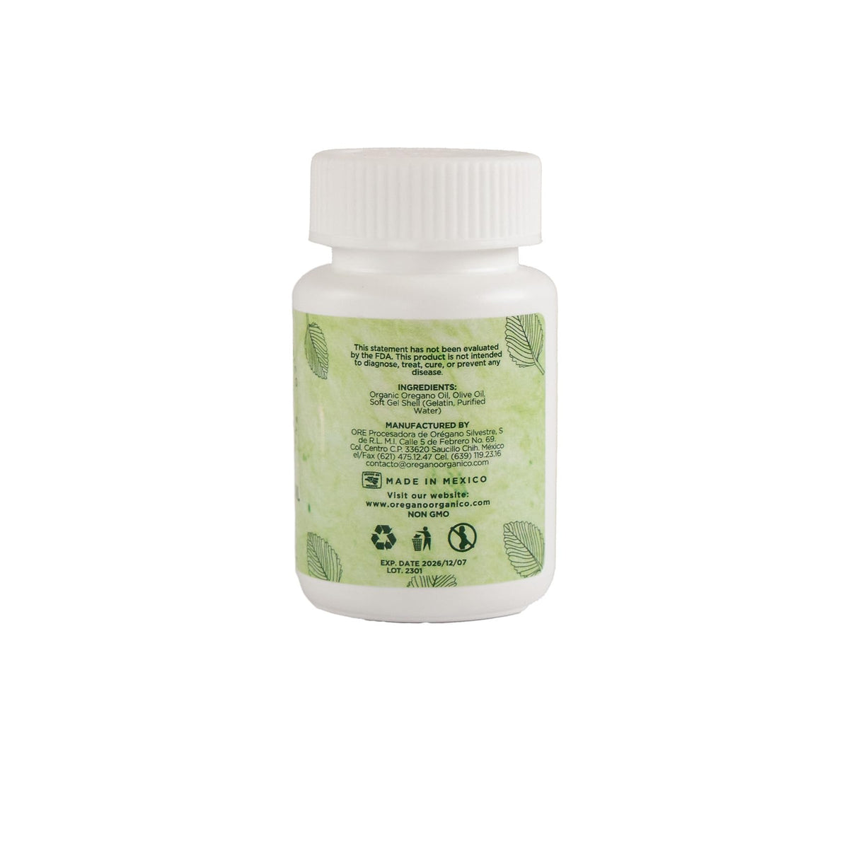 ORE Mexican Oregano Oil Softgels - 65 Softgels - image 6