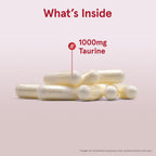 Jarrow Formulas Taurine 1000 mg Amino Acid - 100 Capsules - image 3