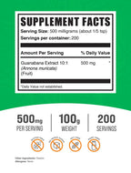 BulkSupplements.com Guanabana Extract Powder (Soursop)