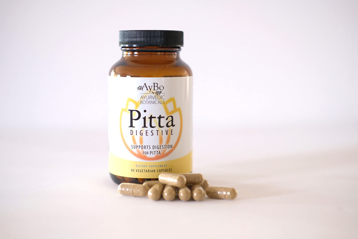 AyBo Pitta Digestive Supplement - 90 Vegetarian Capsules - image 2