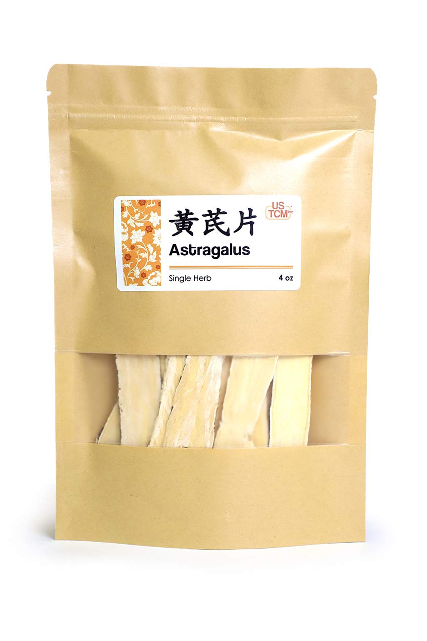 USTCM Astragalus Propinquus Huang Qi Slice Herbal Supplement - 4 oz
