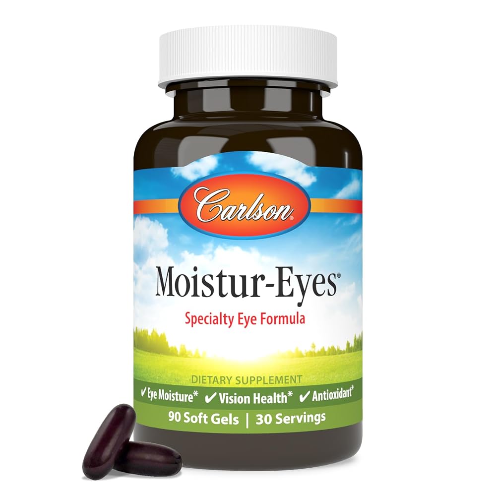 Carlson Moistur-Eyes Specialty Eye Formula with Omega-3s - 90 Softgels