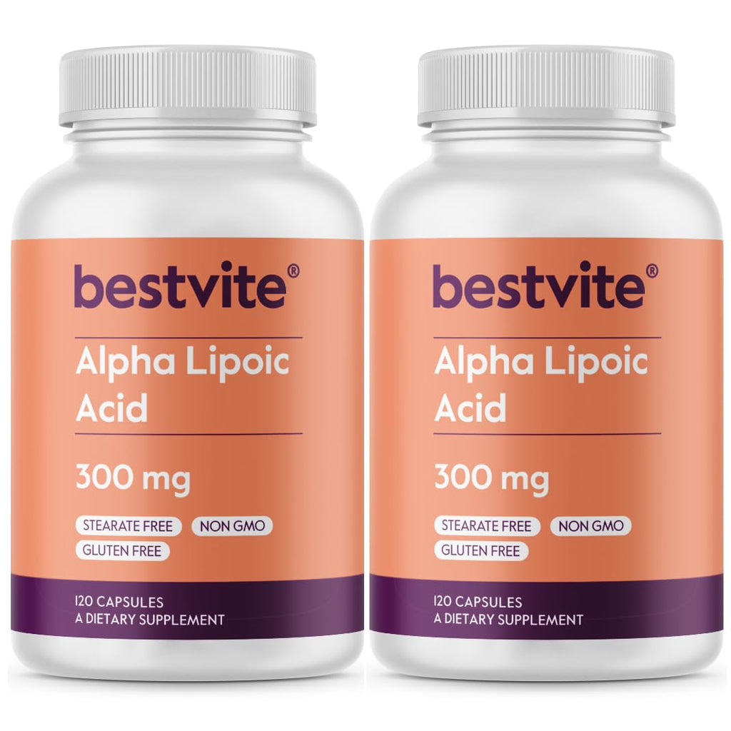 BESTVITE Alpha Lipoic Acid 300mg - 240 Capsules