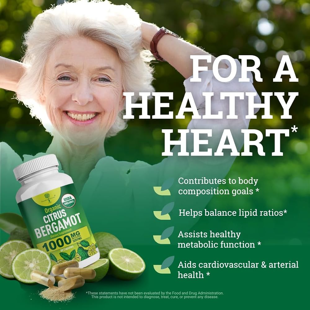 Nourishing Nutrients Organic Citrus Bergamot Supplement