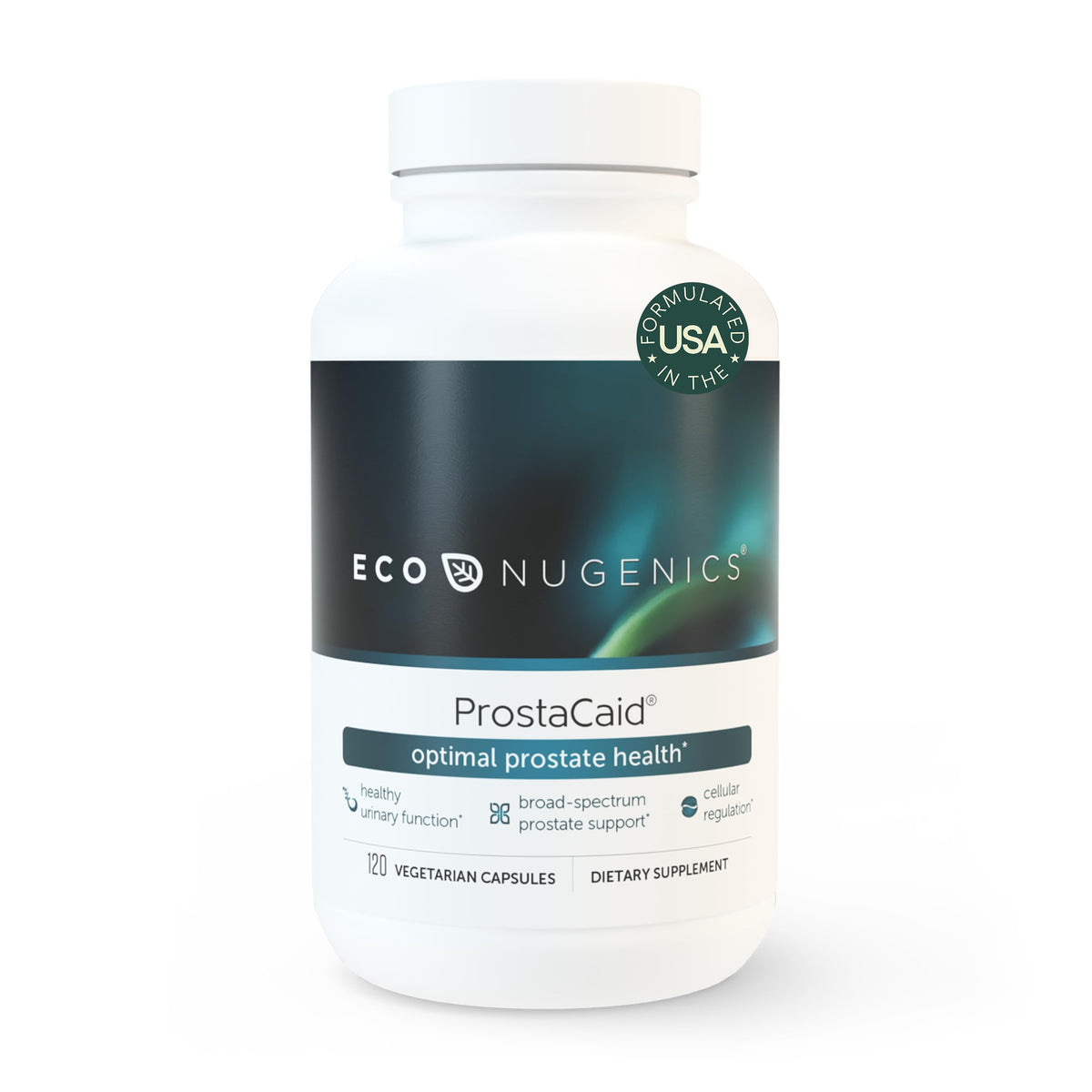 EcoNugenics ProstaCaid Prostate Health Supplement - 120 Capsules