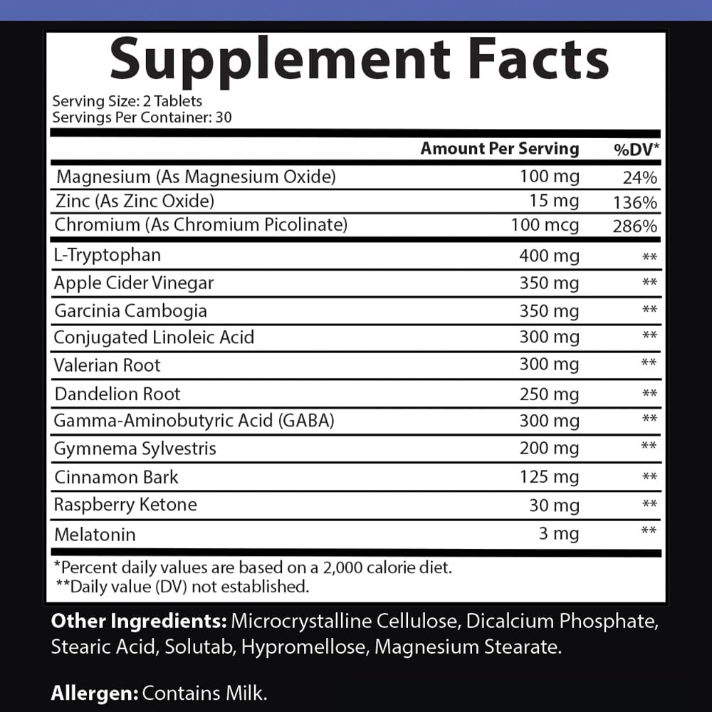 Angry Supplements Garcinia Cambogia PM Weight Loss Sleep - 60 Tablets - image 10
