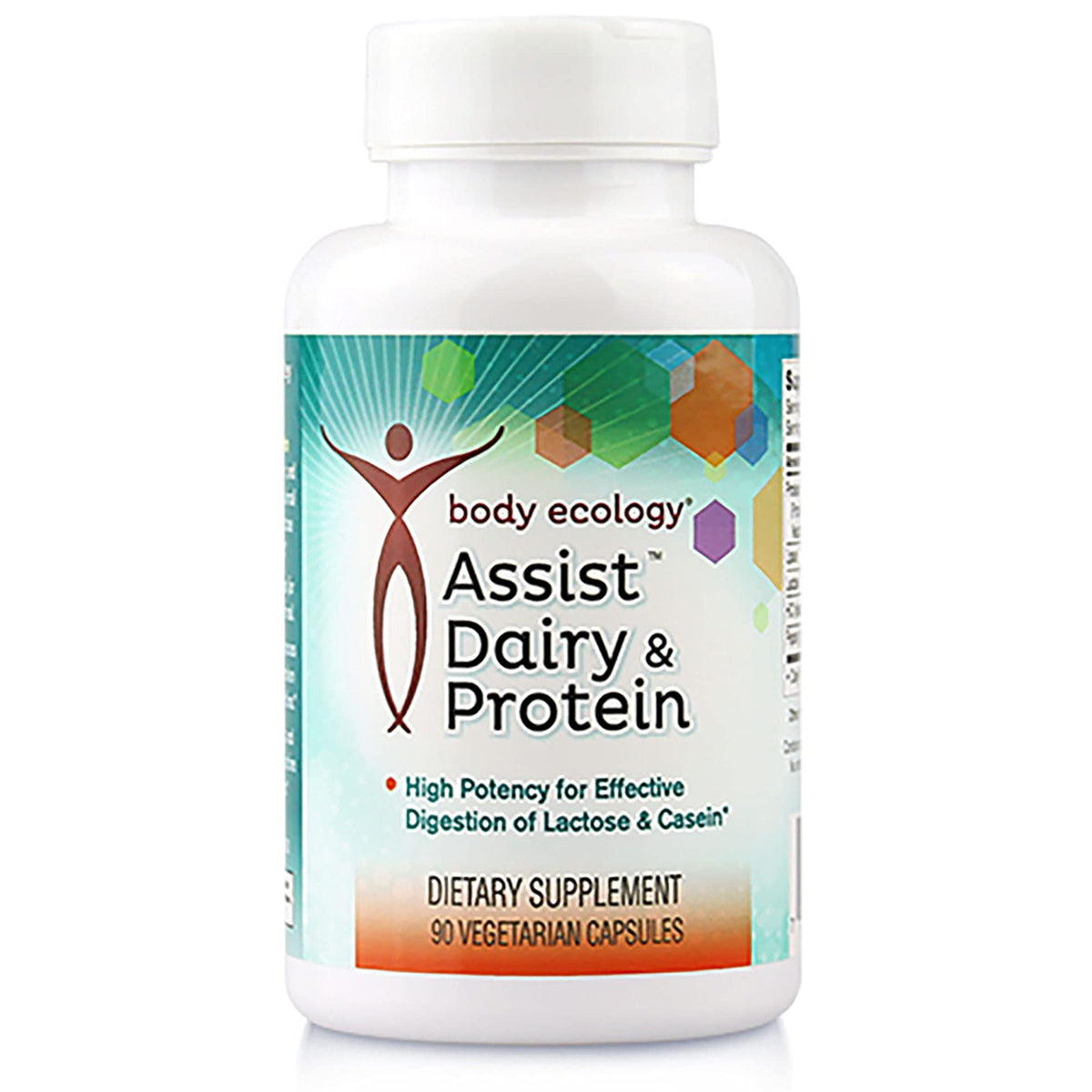 Body Ecology Assist Dairy and Protein Enzyme - 90 Vegetarian Capsules