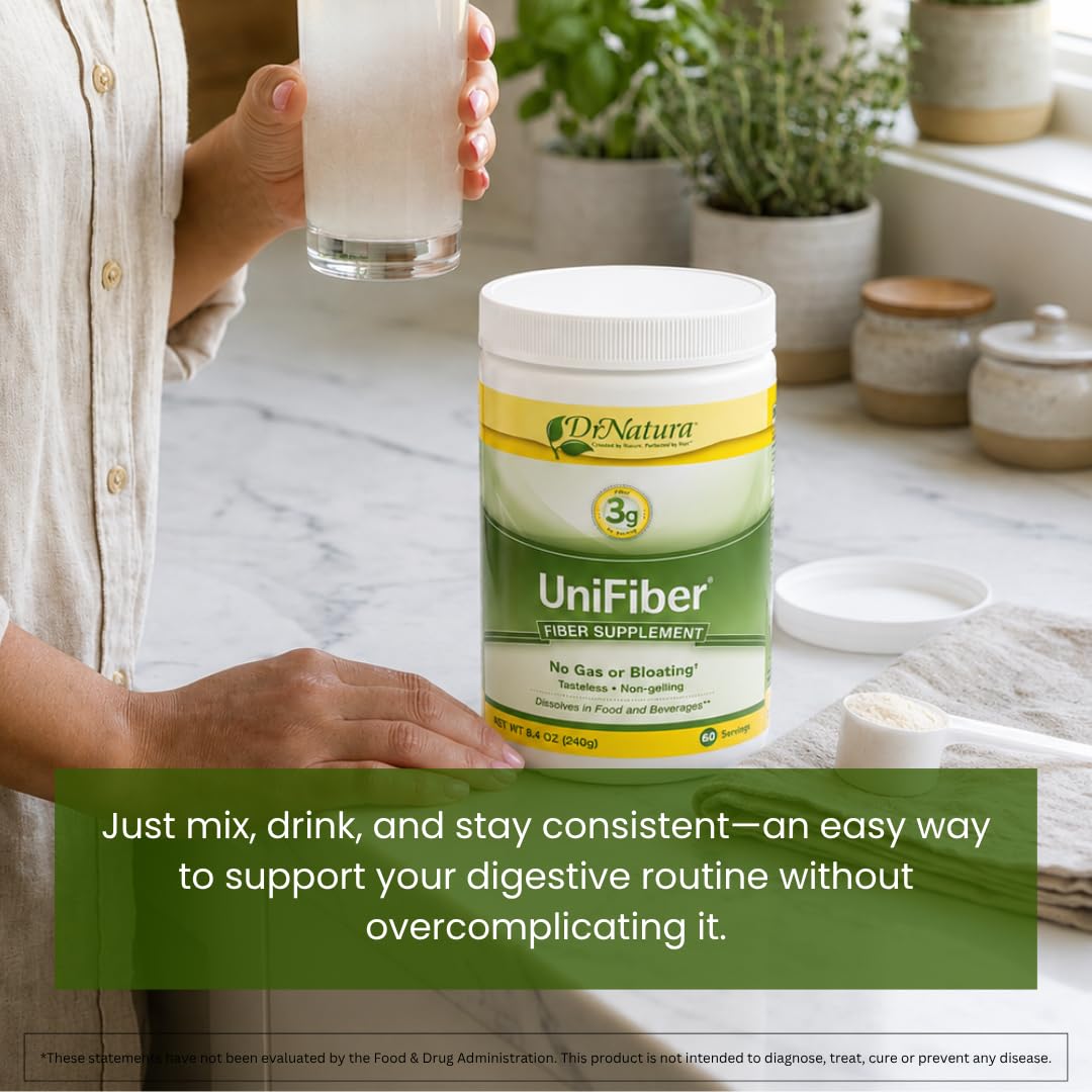 DrNatura Dr. Natura® Unifiber, Natural Fiber Supplement, 8.4-Ounce