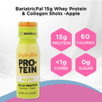 BariatricPal Apple Protein & Collagen Shots 15g - 48 Pack - image 2