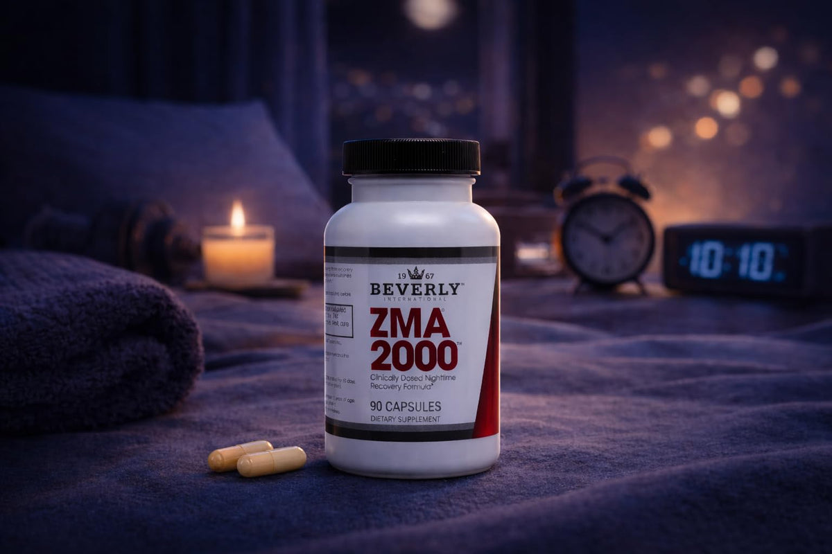 Beverly International ZMA 2000 Zinc Magnesium Aspartate - 90 Capsules - image 4