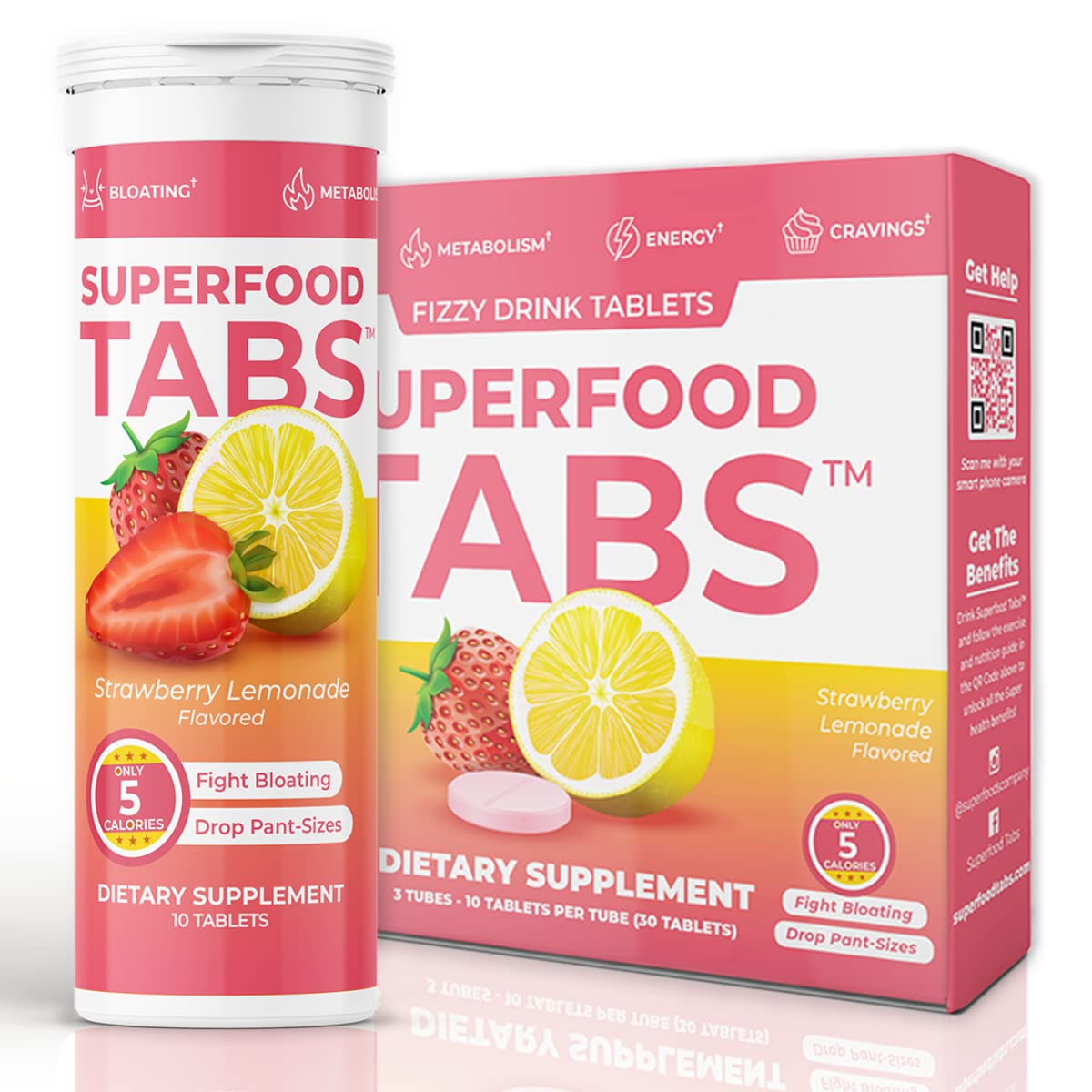 Superfood Tabs by Superfoods Company - Superfood Effervescent Drink