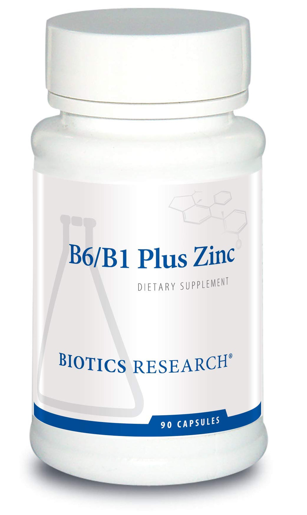 BIOTICS RESEARCH B6 B1 Plus Zinc - 90 Capsules