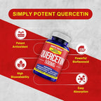 Simply Potent Quercetin 500mg Antioxidant - 200 Capsules - image 4