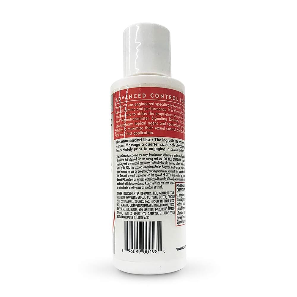 Xantrin Penile Performance Duration Cream with Butea Superba - 5oz - image 3