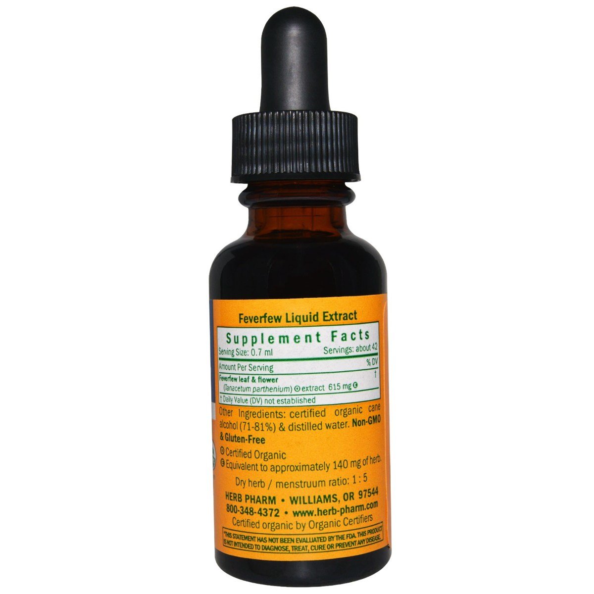 Herb Pharm Feverfew Extract - 1 Fl Oz - image 2