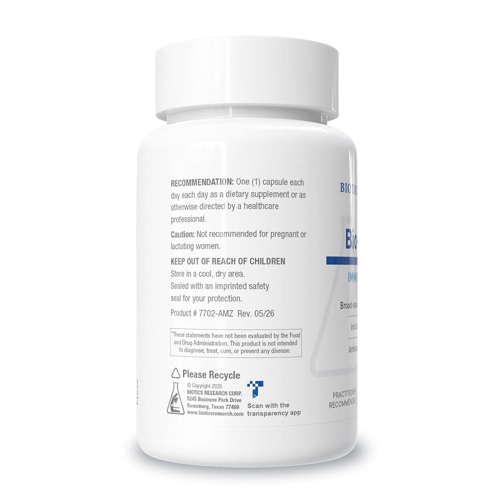 BIOTICS RESEARCH Bio FCTS Bioflavonoids Vitamin C Quercetin - 90 Capsules - image 3