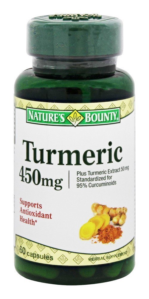 Nature's Bounty Turmeric 450 mg Capsules - 300 Count
