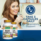 Botanic Choice Respi-Complete Respiratory Health Support - 90 Capsules - image 5