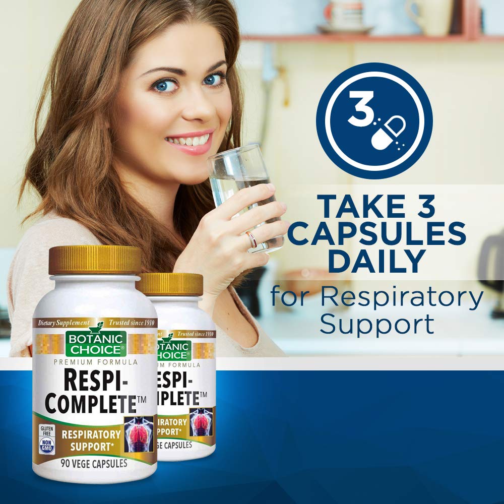 Botanic Choice Respi-Complete Respiratory Health Support - 90 Capsules - image 5