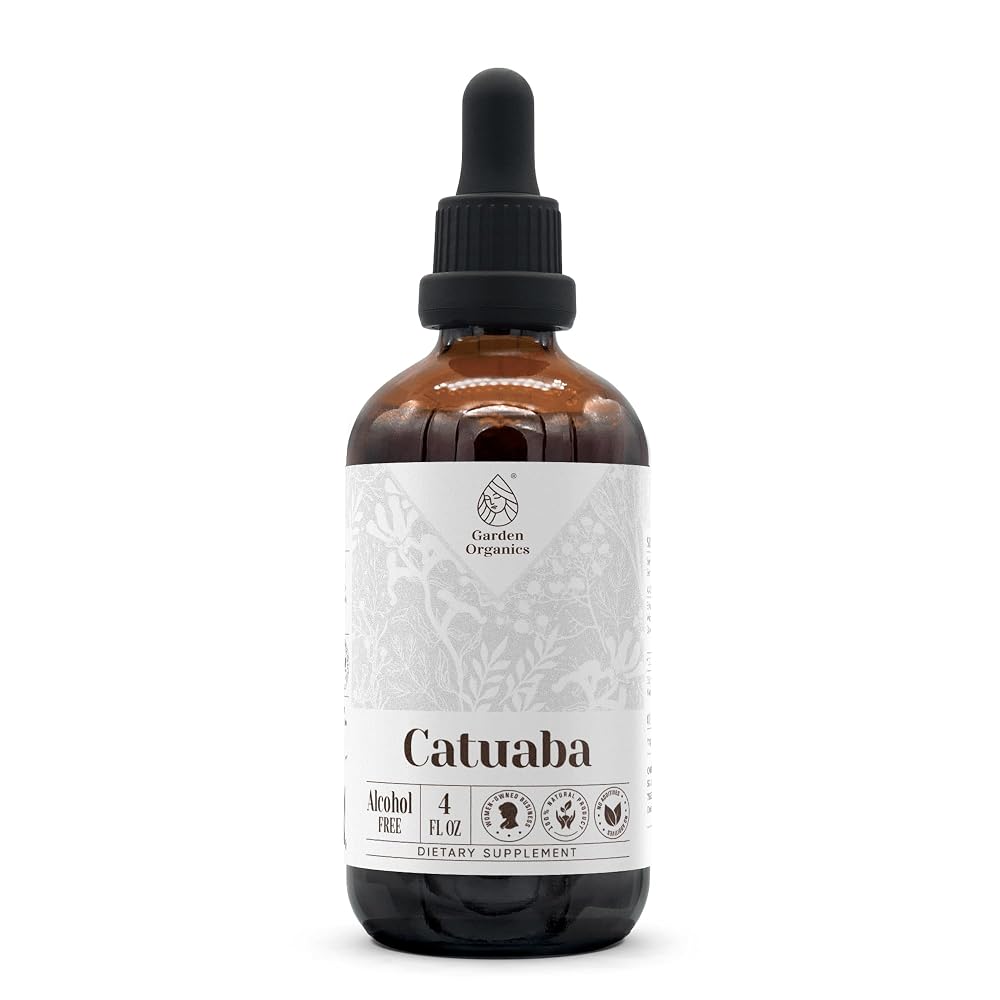 Garden Organics Catuaba Alcohol-Free Natural Tincture Extract