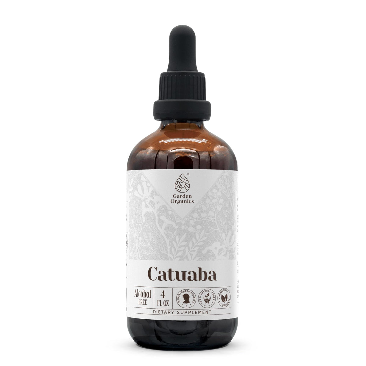 Garden Organics Catuaba Alcohol-Free Natural Tincture Extract