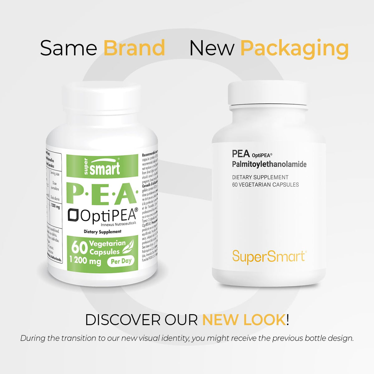 Supersmart PalmitoylEthanolAmide PEA 1200 mg Nerve Support - image 2