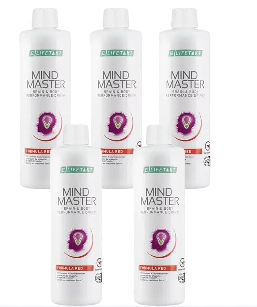 LR Health & Beauty Lifetakt Mind Master Formula Red - 5 x 500 ml